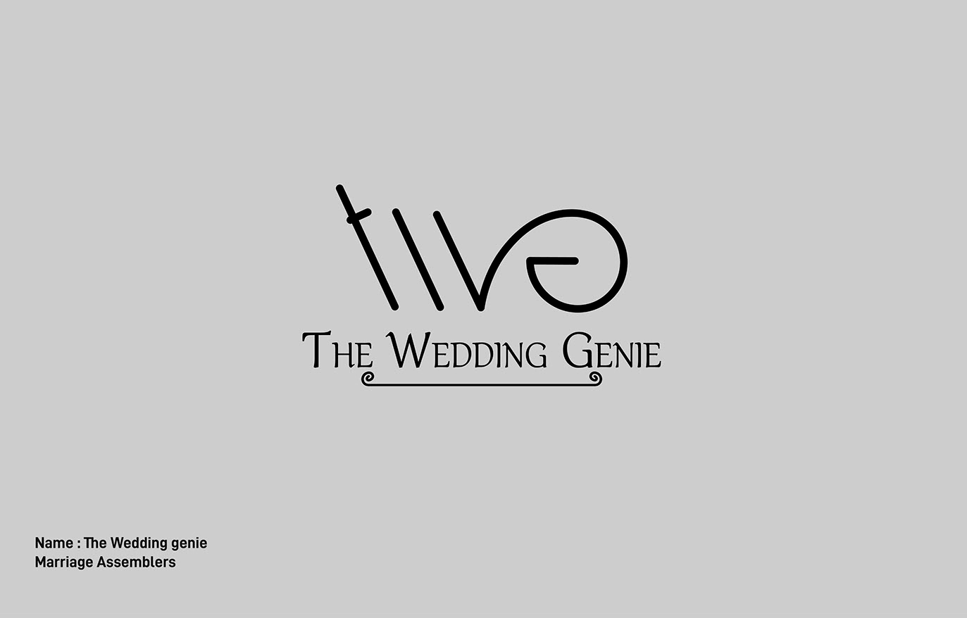 The Wedding Gene branding